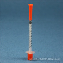 Medical Insulin Syringe 1ml with CE, ISO, GMP, SGS, TUV